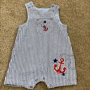 Little Me nautical romper boy